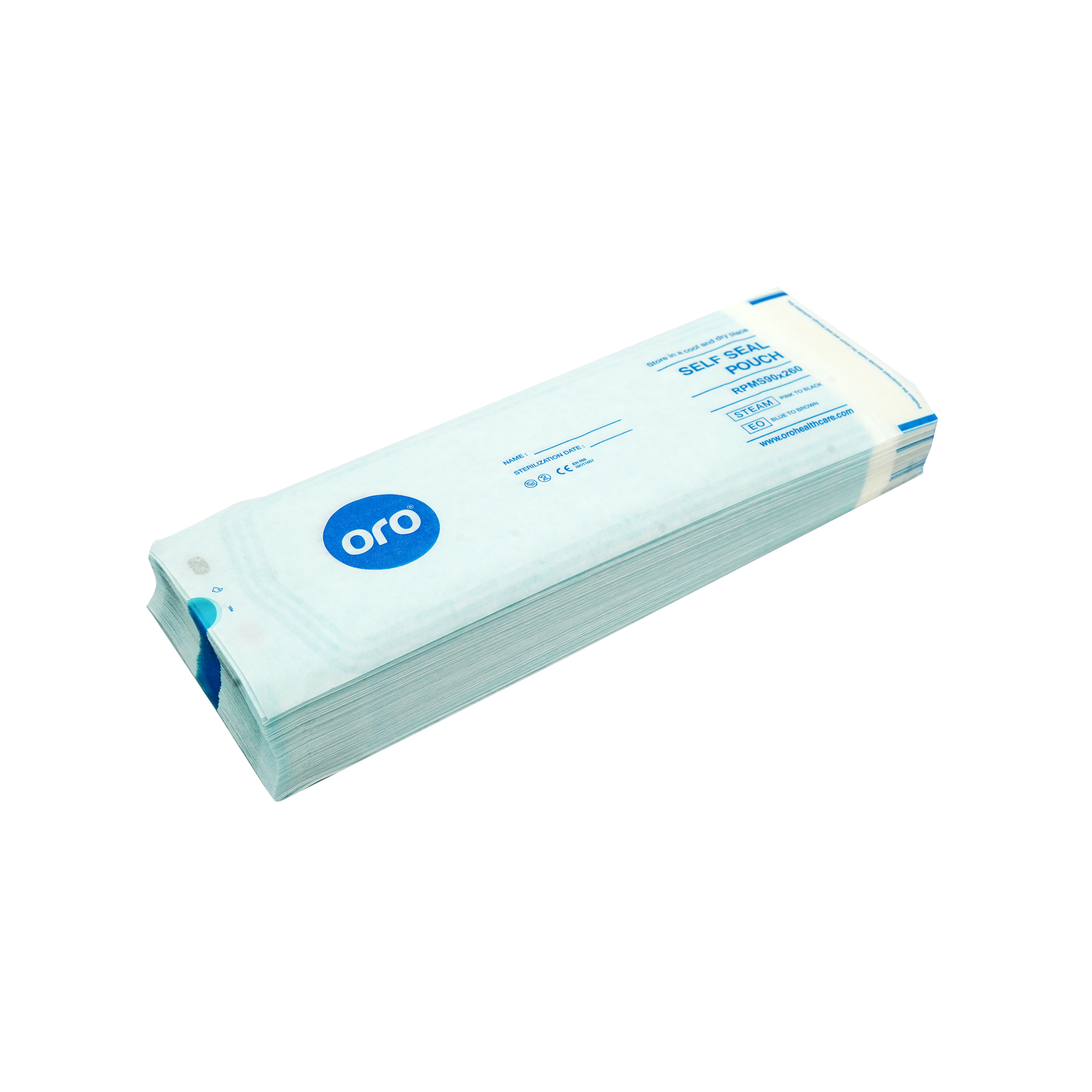 ORO Sterilization Pouches 3.5x10 (90mmx260mm)